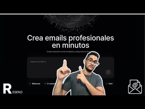 Cómo Crear un Correo Profesional en Minutos con Resend y New.Email 🚀 [Guía Rápida]
